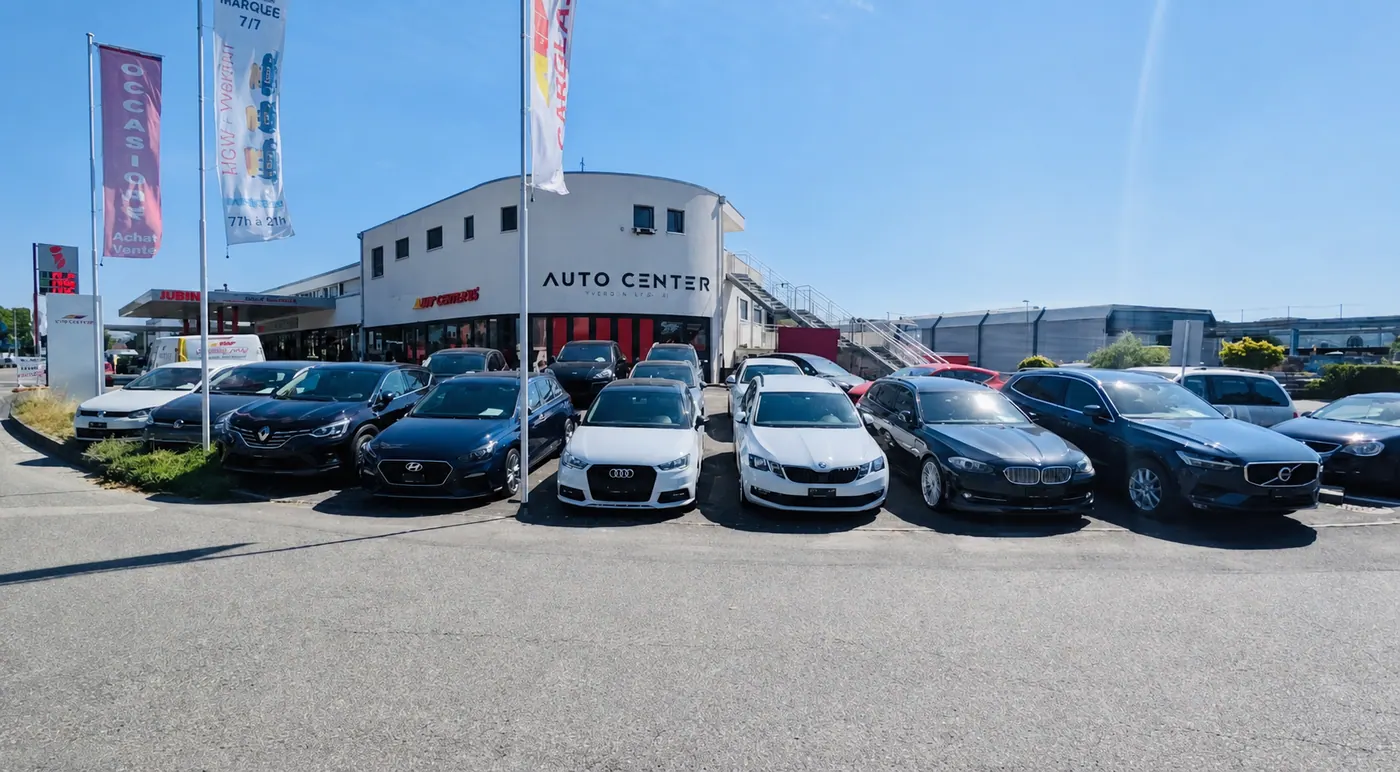 Auto Center à l’Avenue de Grandson 43 à Yverdon-les-Bains, partenaire de Detailing Factory